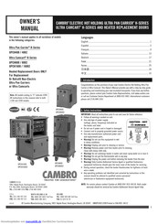 Cambro Ultra Pan Carrier H Series Betriebsanleitung