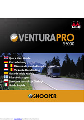 Snooper Ventura Pro S5000 Kurzanleitung