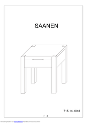 IKEA SAANEN Montageanleitung