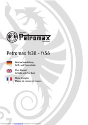Petromax fs38 Gebrauchsanleitung
