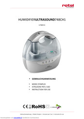 Rotel ULTRASOUND748CH1 Gebrauchsanweisung