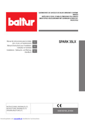 baltur SPARK 35LX Installations-, Gebrauchs- Und Wartungshandbuch