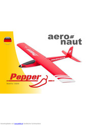 aero-naut Pepper Anleitung