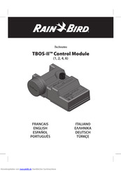 Rain Bird TBOS-II Installationsanleitung