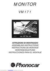Phonocar VM171 Montageanleitung