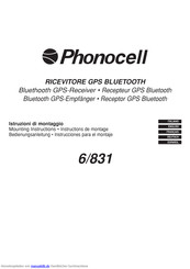 Phonocell 6/831 Bedienungsanleitung