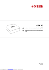 Nibe OEK 10 Installateurhandbuch