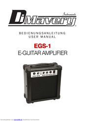 Dimavery EGS-1 Bedienungsanleitung