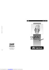 ARIETE Digimix Metal Professional 1566/1 Anleitung