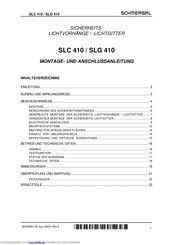 schmersal SLC 410 Montage- Und Anschlussanleitung
