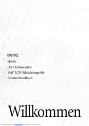 BenQ FP93V Benutzerhandbuch