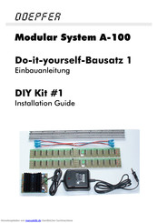 DOEPFER SYSTEM A - 100 Einbauanleitung