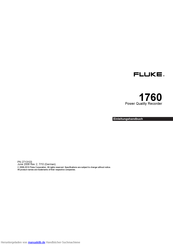 Fluke 1760 Einleitungshandbuch
