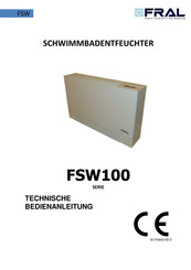 Fral FSW series Technische Bedienanleitung