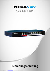 Megasat Switch PoE 900 Bedienungsanleitung