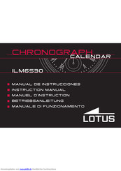 Lotus ILM6S30 Betriebsanleitung