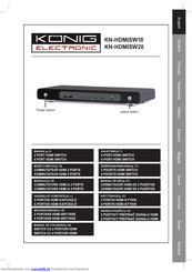 Konig Electronic KN-HDMISW20 Bedienungsanleitung