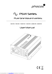 Phocos PSW 1000 W Betriebsanleitung