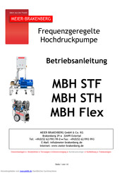 MEIER-BRAKENBERG MBH2000Flex Betriebsanleitung