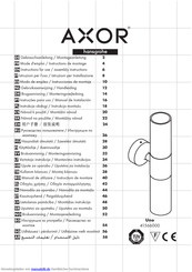 Hansgrohe AXOR Uno Gebrauchsanleitung, Montageanleitung