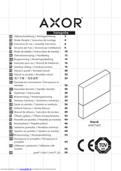 Hansgrohe AXOR Starck Gebrauchsanleitung, Montageanleitung