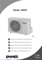 emmeti XECO-1213E Installation Und Betriebsanleitung