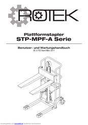 Rotek STP-MPF-A Serie Benutzer- Und Wartungshandbuch