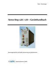 Systec Xemo-Step x20 Gerätehandbuch