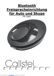 Callstel PX-1061 Bedienungsanleitung