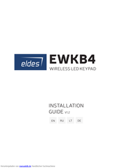 Eldes EWKB4 Handbuch