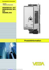 Vega VEGASEL 643 Produktinformation
