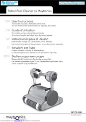 Maytronics MTC5-UNI Bedienungsanweisungen
