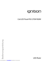 thomann Ignition Co6 LED Flood IP65 270W RGBW Bedienungsanleitung