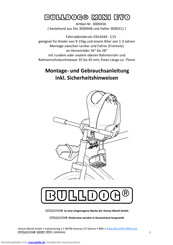 Bulldog MINI EVO Montage- Und Gebrauchsanleitung