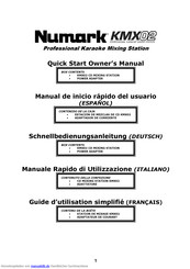 Numark KMX02 Schnellbedienungsanleitung