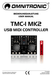 Omnitronic TMC-1 MK2 Bedienungsanleitung