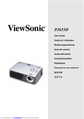 ViewSonic VS10100-1W Bedienungsanleitung