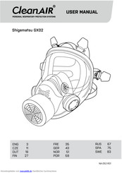 cleanAIR Shigematsu GX02 Benutzungsanleitung