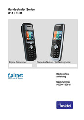 Funktel FC11 series Bedienungsanleitung