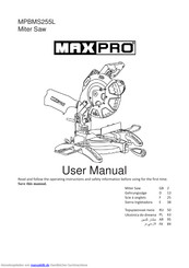 MaxPro MPBMS255L Bedienungsanleitung