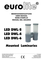 EuroLite LED DWL-6 Bedienungsanleitung