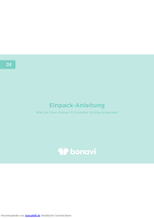 bonavi 2.0 Einpack-Anleitung