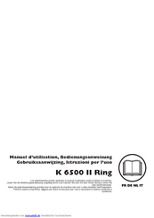Husqvarna K 6500 II Ring Bedienungsanweisung