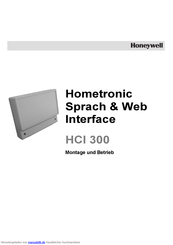 Honeywell HCI 300 Montage Und Betrieb