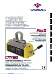 TECNOMAGNETE MaxX TG 300 Gebrauchs- Und Wartungsanleitung