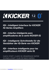 Kicker IQI Schnellstartanleitung