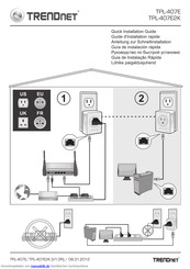 TRENDnet TPL-407E Anleitung Zur Schnellinstallation