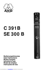 AKG C 391B Bedienungshinweise