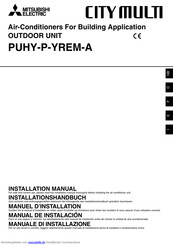 Mitsubishi Electric PUHY-P200-YREM-A Installationshandbuch