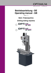 Optimum OPTImill BF 46V Betriebsanleitung